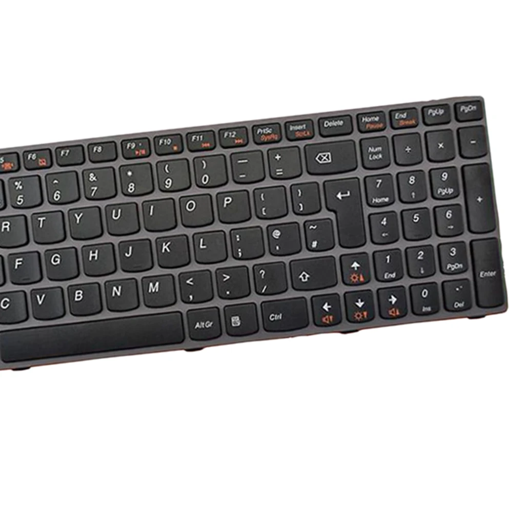Британский английский раскладка для замены клавиатура для lenovo G580 Z580A G585 Z585 Клавиатура ноутбука с рамкой высокое качество