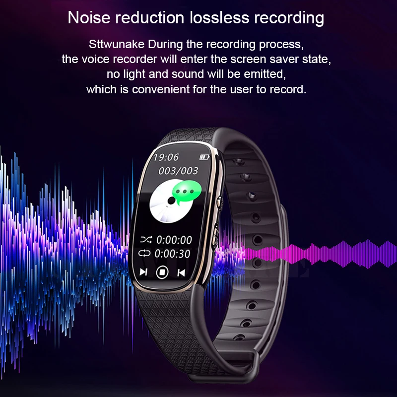 STTWUNAKE voice recorder mini recording dictaphone