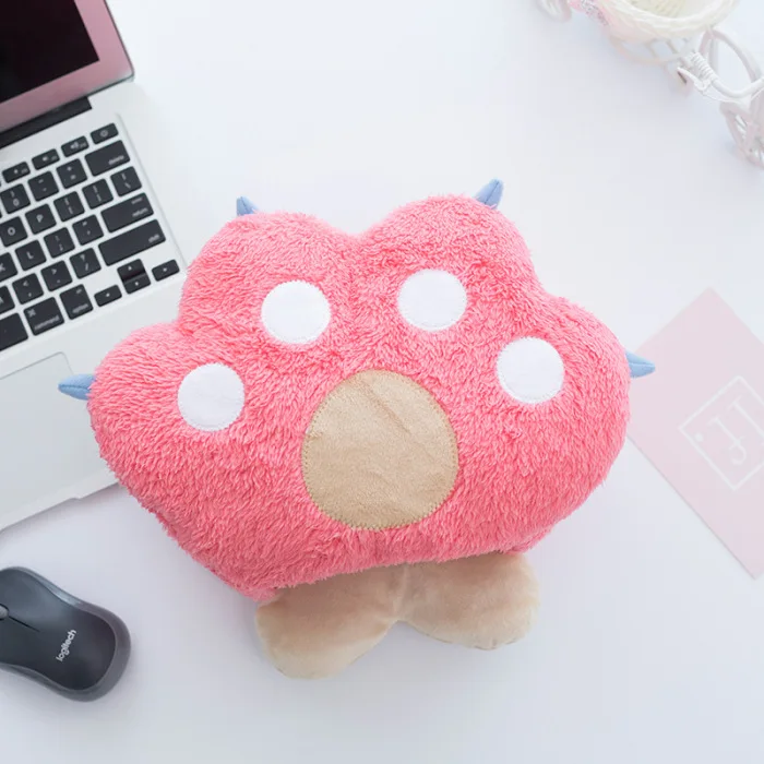 Зимний USB мощный коврик для мыши с подогревом для рук, мультяшная форма, коврик для мыши PUO88