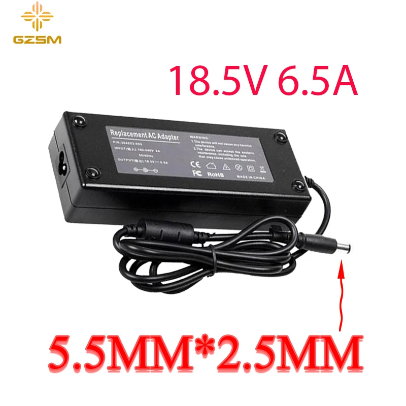 18 5 V 6.5A блок питания для ноутбука HP NC6400 6910P 6930P Адаптер NC4200 NC4400 NC8440 зарядное