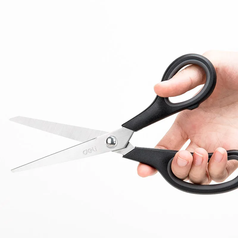 Tijeras grandes de acero inoxidable de alta calidad para oficina, tijera de sastre para el hogar, cortador de cocina, herramienta de corte de papel artesanal, papelería