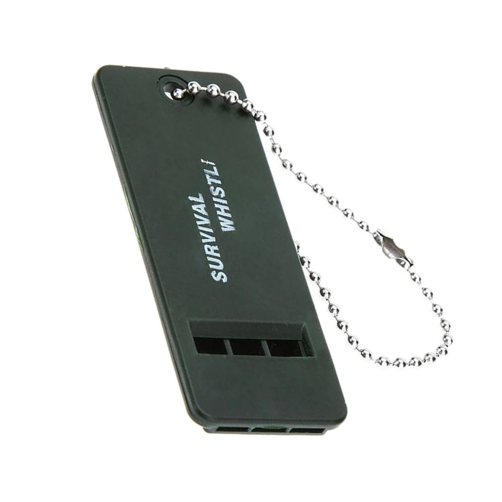 Plastic Emergency Survival Whistle Outdoor Camping Hiking Safety Rescue Tool