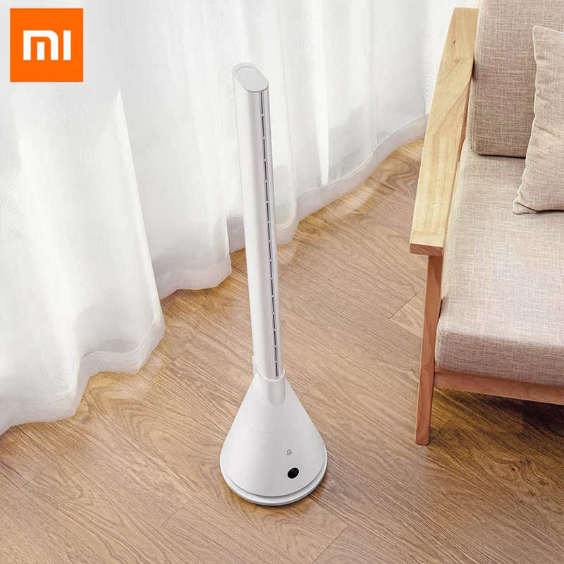 

2019 Popular Xiaomi SS4 Intelligent Bladeless Fan APP Control 11 Speed Natural Wind Tower Style Vertical Leafless Fan Timing