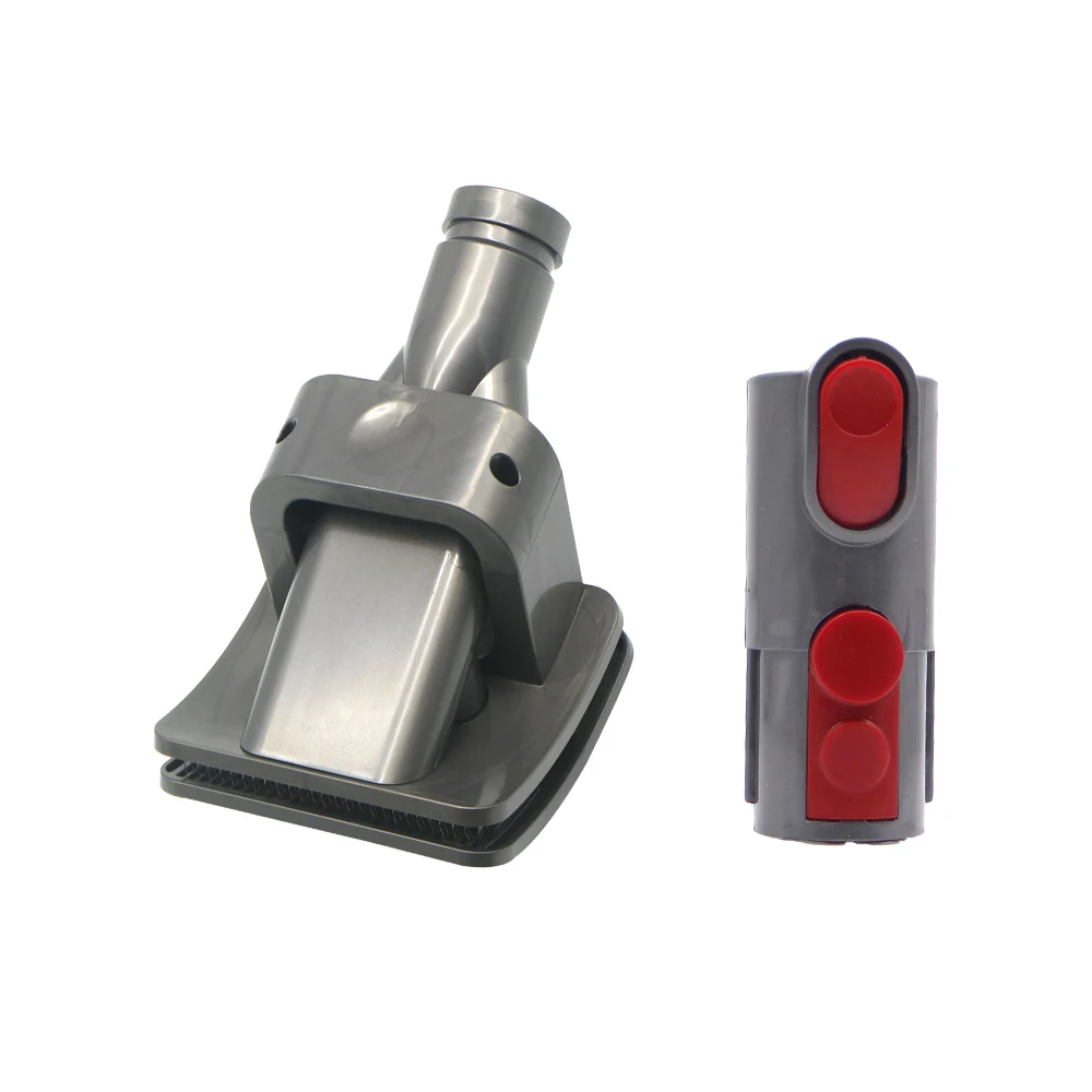 

2pcs/set Groom Dog Pet Tool Brush&connector adapter converter suitable for Dyson V7 V8 Vacuum Cleaner Replacements Parts