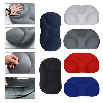 

3D Neck Pillow Ergonomic Design Creative Deep Sleep Addiction Air Cushion Pressure Relief Pillows Gift Washable PillowCase Cover
