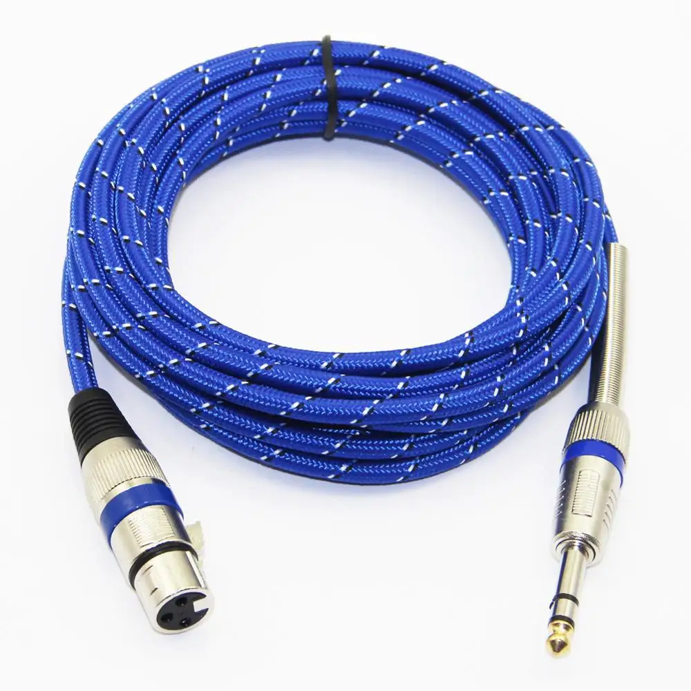 Lballist к긯 극̵ 1/4  6.35mm ׷ -XLR  ũ ̺ , 극̵ 