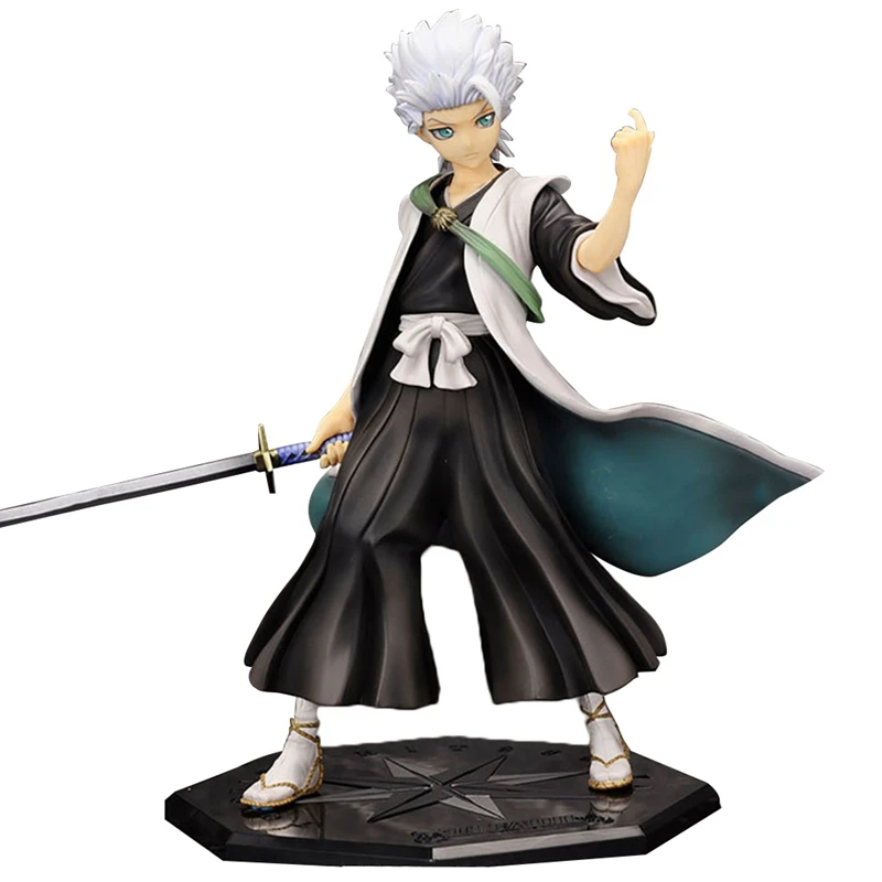 BLEACH Hitsugaya Toushirou ПВХ фигурка Коллекционная модель игрушки 17 см аниме в штучной упаковке ручная модель