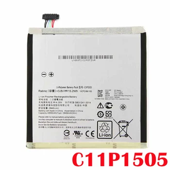 

100% Original 4000mAh C11P1505 For Asus ZenPad 8.0 Z380KL Z380C Z380CX P022 P024 High quality Tablet PC battery+Tracking Number