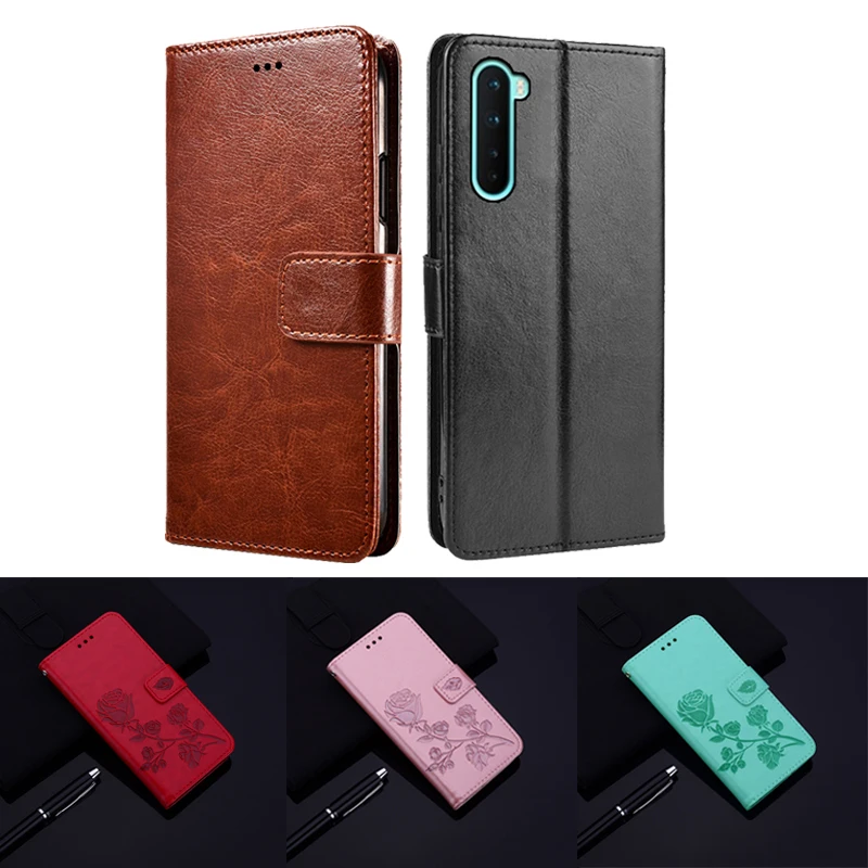 

Чехол для Oneplus Nord One plus Nord, кожаный чехол для телефона