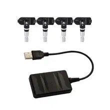 USB TPMS для Android автомобильный DVD внутренний датчик давления в шинах Система контроля давления в шинах s
