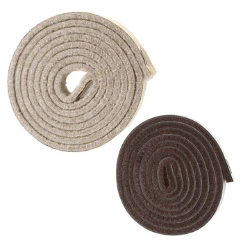 

Self-Stick Heavy Duty Felt Strip Roll for Hard Surfaces (1/2 inch x 60 inch)