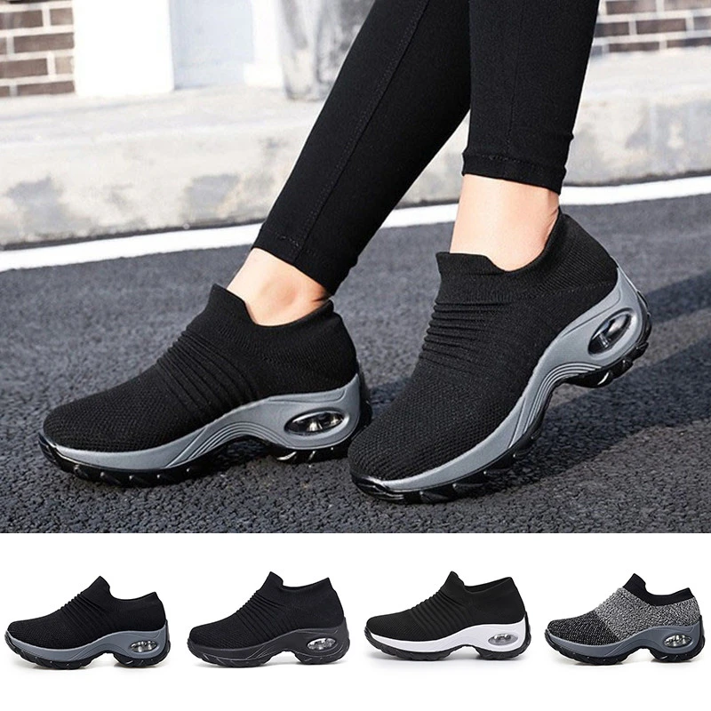 Non slip sneakers womens Clearance