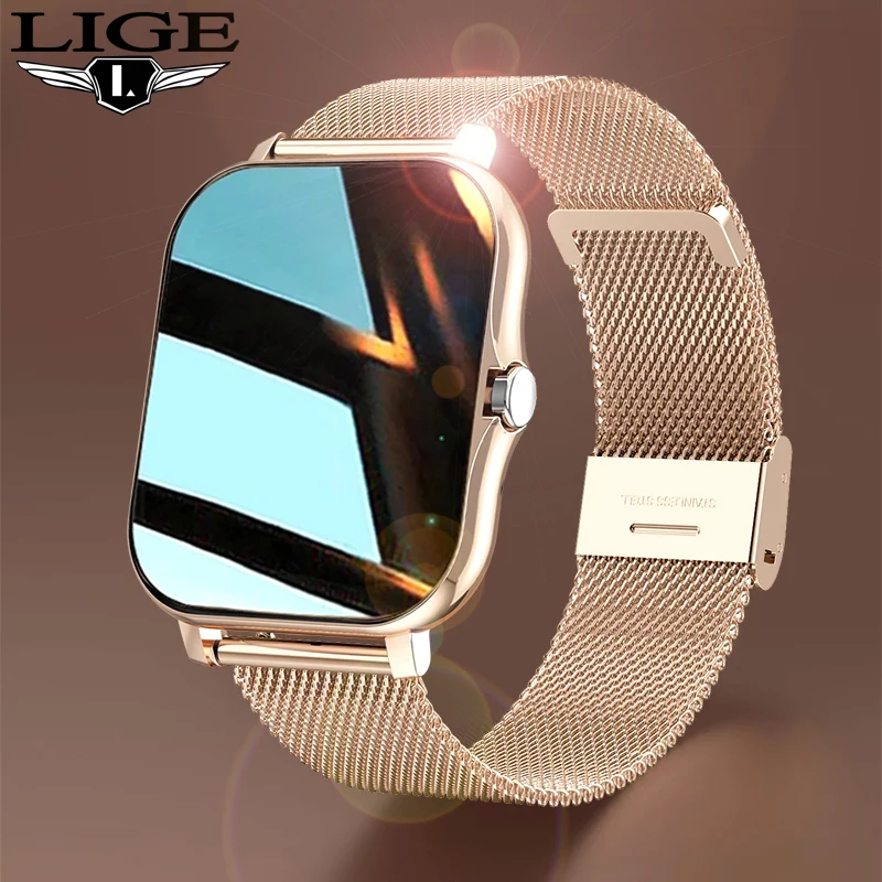 2021 Full Touch Smart Watch Women IP67 Waterproof Bracelet ECG Heart Rate Monitor Sleep Monitoring Sports Smartwatch For xiaomi