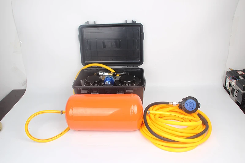DP70BWT Scuba Diving equipment 12V Hookah Diving Compressor for diving
