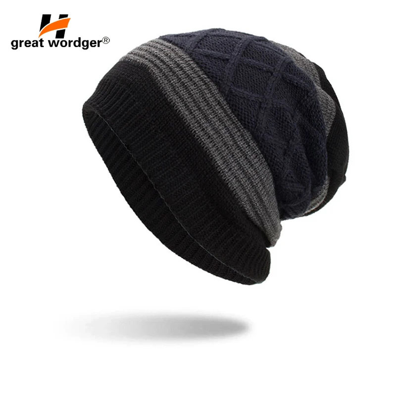 

Winter Windproof Hiking Caps Men Warm Thermal Knitted Hat Fleece Balaclava Beanies Hunter Ski Bike Motorcycle Helmet Hat
