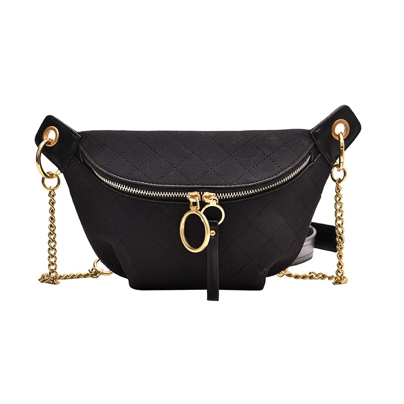 Women's pu Waist pack Fashion waterproof fanny pack high quality Belt bag Multi-functional leisure female Shoulder Messenger Bag