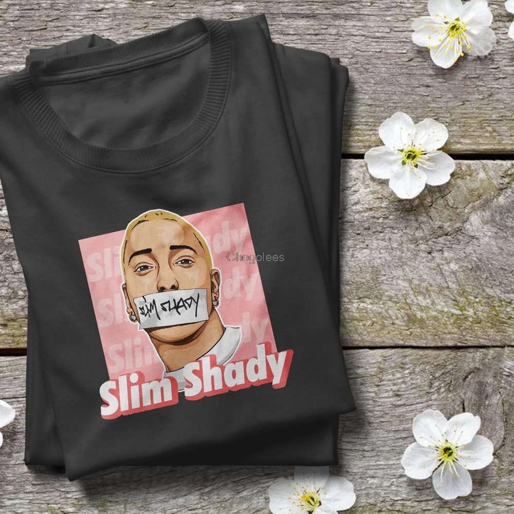 Рубашка Eminem Slim Shady Shirt рубашка в стиле хип-хоп Legend рэп винтажная ретро 1004 |