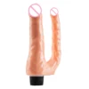 Vibrating Double Dildos Double Penetration Vagina and Anus Soft Phallus Erotic Huge Dick Double Headed Penis Sex Toys for Women 1