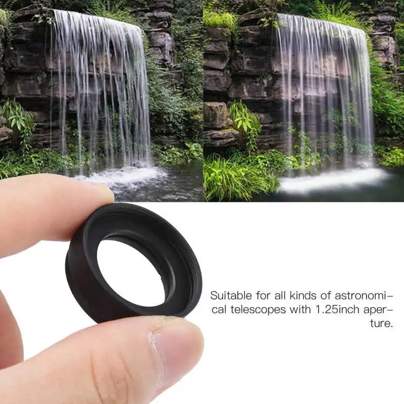 Camera Lens Filter 1.25 Inch ND2 ND4 ND8 ND16 Telescope Moon Filter Neutral Density for Astronomical Telescope Eyepiece