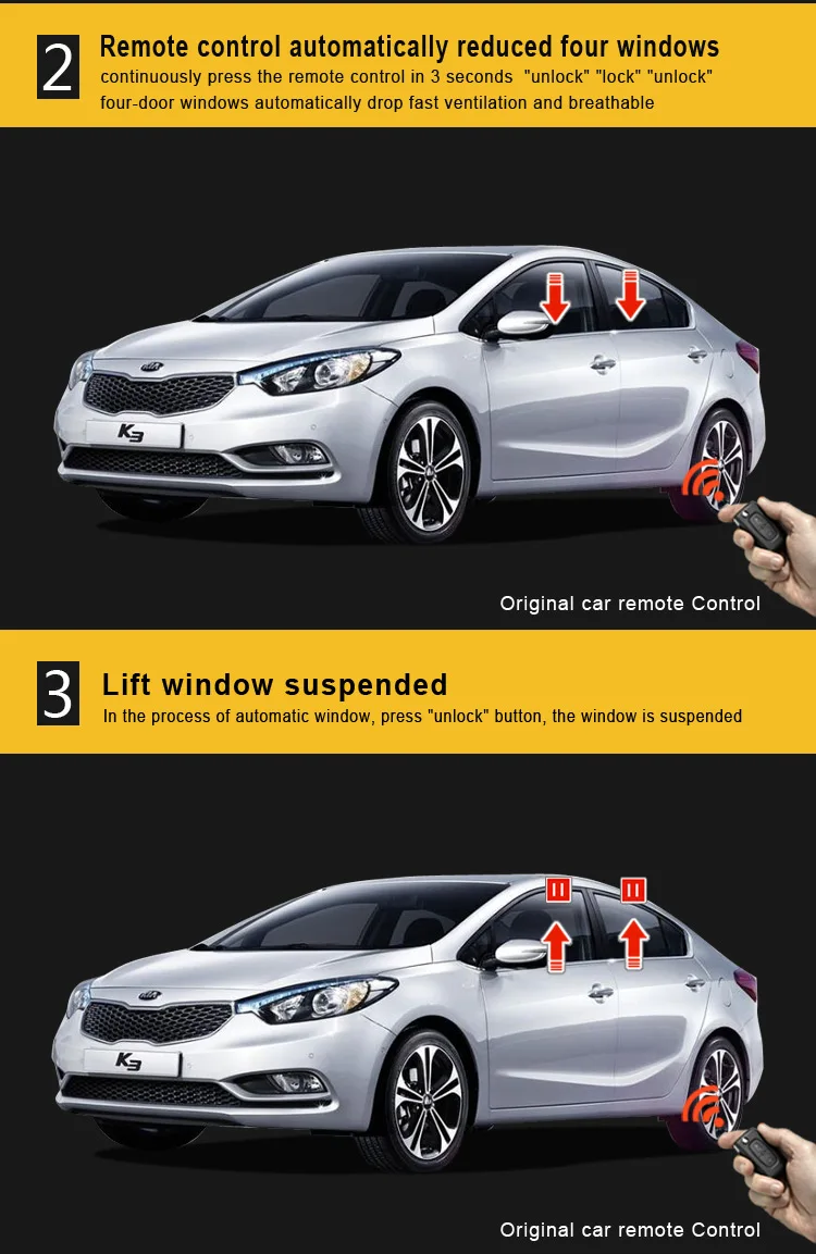 Автомобильные окна авто рулон вверх/вниз устройство для KIA K3 K3S автомобиль мощность Электрический окно ближе