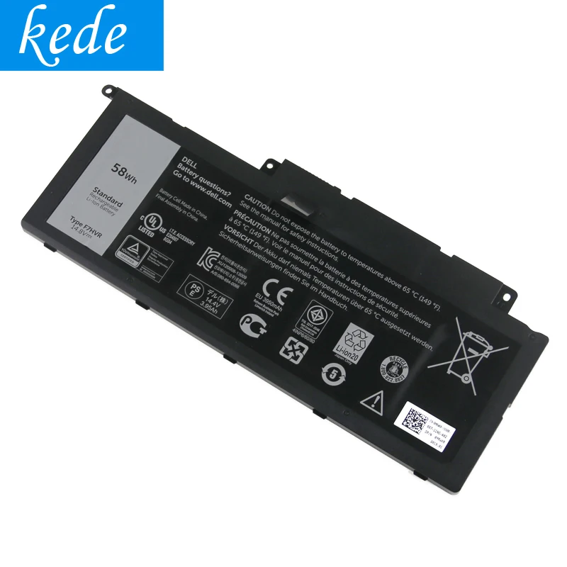 Оригинальный аккумулятор Kede F7HVR для ноутбука DELL Inspiron 17 7000 7737 7746 14 15 15r 5545 7537 7437 G4YJM