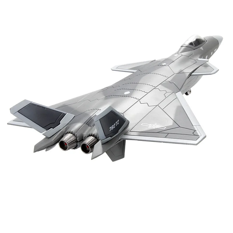 

1: 100 J-20 Model Fighter Plane Model Airplane Alloy J-20 J-20 Men's