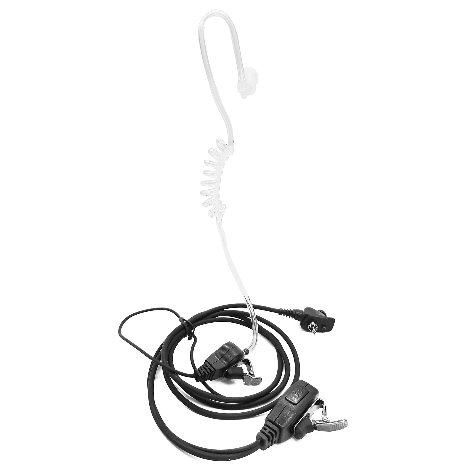 Auricolare Di Sicurezza Per Motorola MTH Series - Auricolare In Ascolto Con Clip, 110 Cm