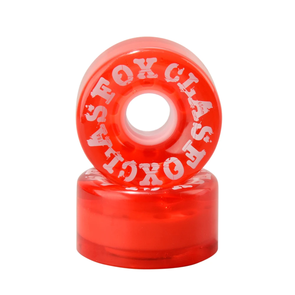 78A Indoor or Outdoor 65x35mm Quad Roller Skate Wheels 8 Pcs scooter wheels
