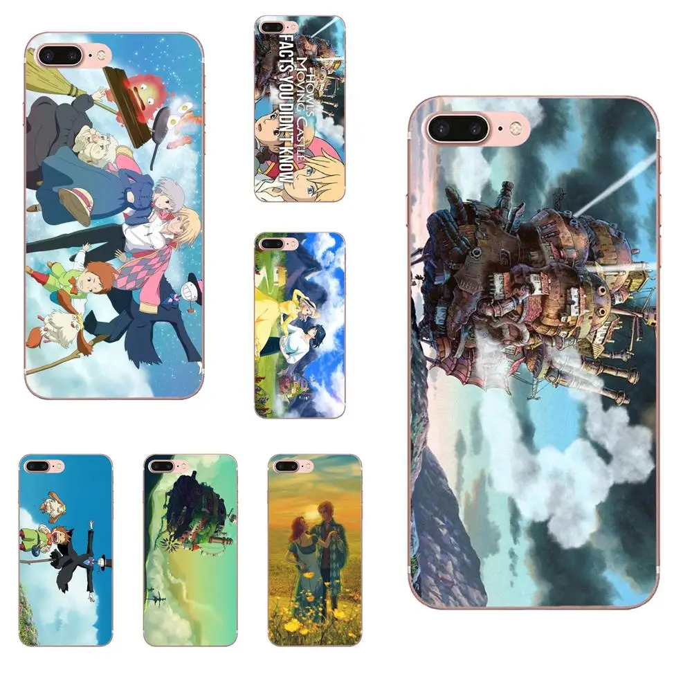 For Huawei Mate 9 10 20 P P8 P9 P10 P20 P30 P40 Lite Pro Smart 2017 Soft TPU Coque Case Miyazaki Characters Howl Moving Castle | Мобильные
