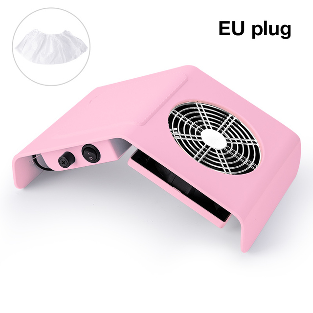 Power Nail Dust Collector Nail Art Salon Suction Dust Collector 40W Machine Vacuum Cleaner Fan Nail Art Equipment Tools