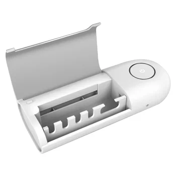 

Type-c Bathroom Accessories Dispenser UV Toothbrush Holder ABS Home Low Noise Electric Intelligent Air-drying Wall Mounted