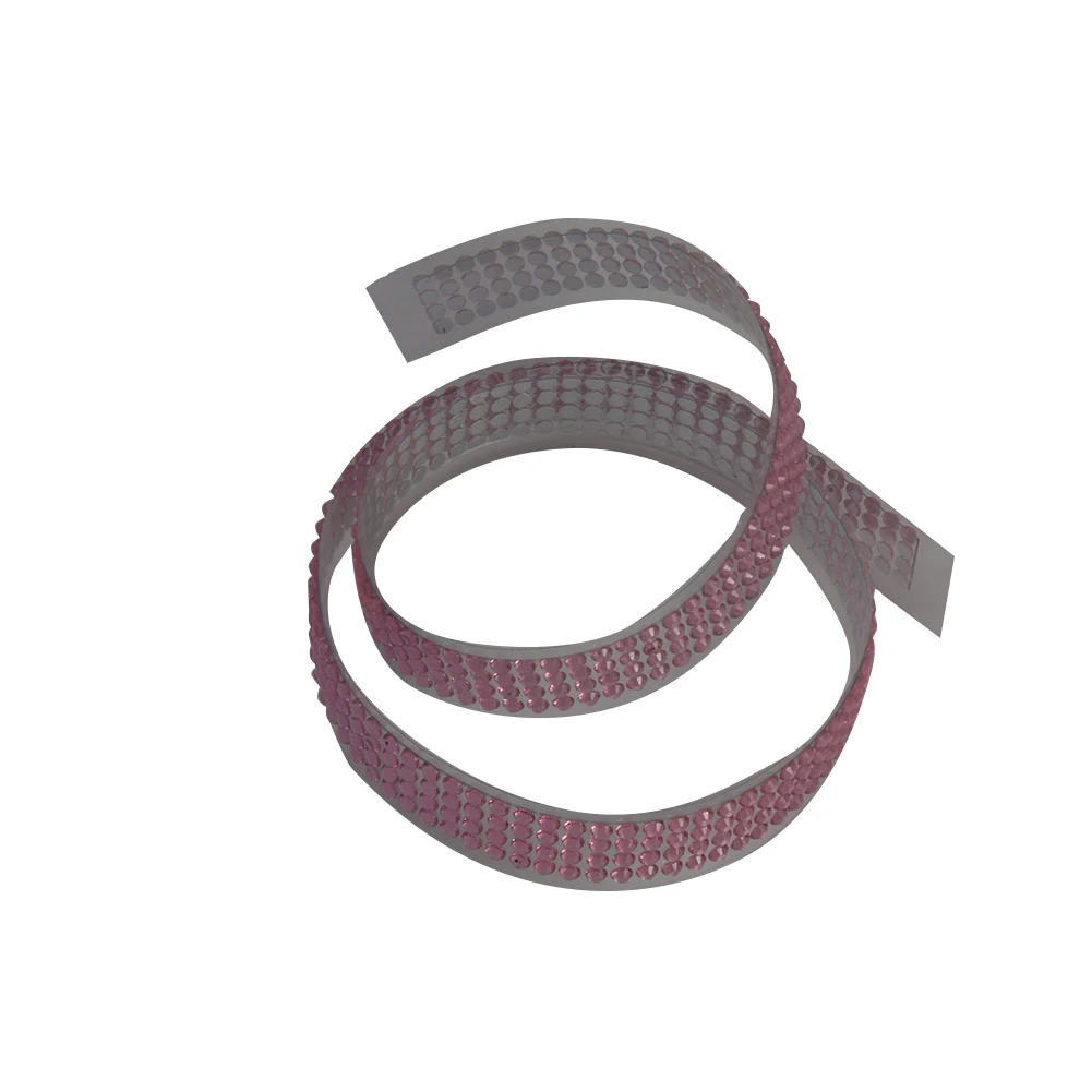 pink JINM DIY самоклеющиеся акриловые стразы на скрапбукинге стикер для рукоделия лента - Цвет: pink
