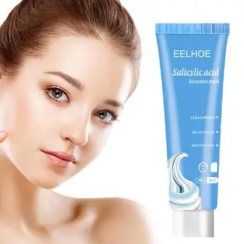 

Salicylic Acid Ice Cream Mask Hyaluronate Moisturizing Mask Mask Pores Acid Salicylic Whitening Face Salicylic Acid Shrink E2F5