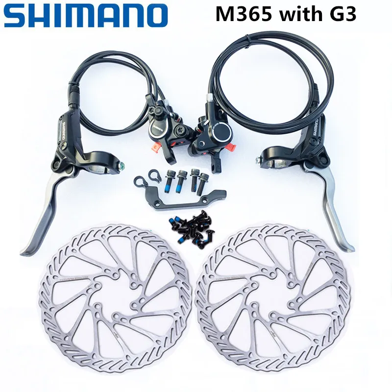 Гидравлический дисковый тормоз Shimano M365 тормозной диск для велосипеда MTB горный