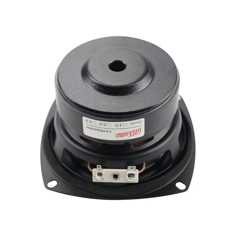 Aluminum Oxide Disc Subwoofer 4 Inch 105mm Square Waterproof Woofer Speaker Hifi Bass Horn Upgrade 2.1 Speaker 1Pc woofer speaker