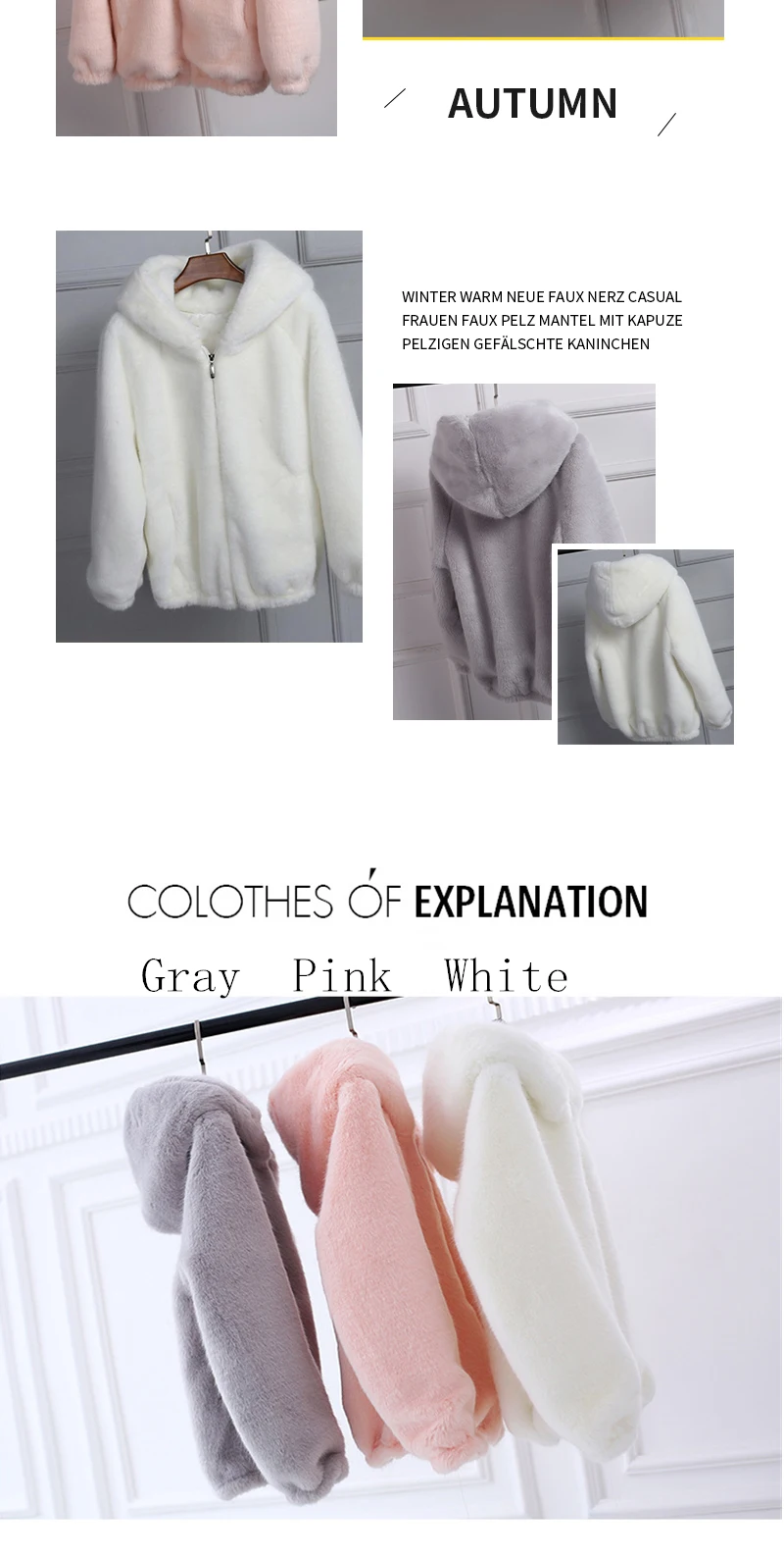 Hooded Coat Image 3
