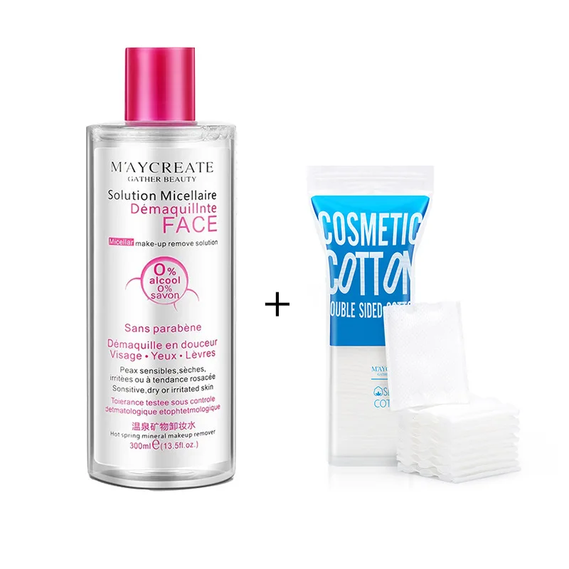 300ml Remover Water Deep Clean Quick Remover Shrinking Pores Mild Not Stimulating Discharge Make Up Liquid