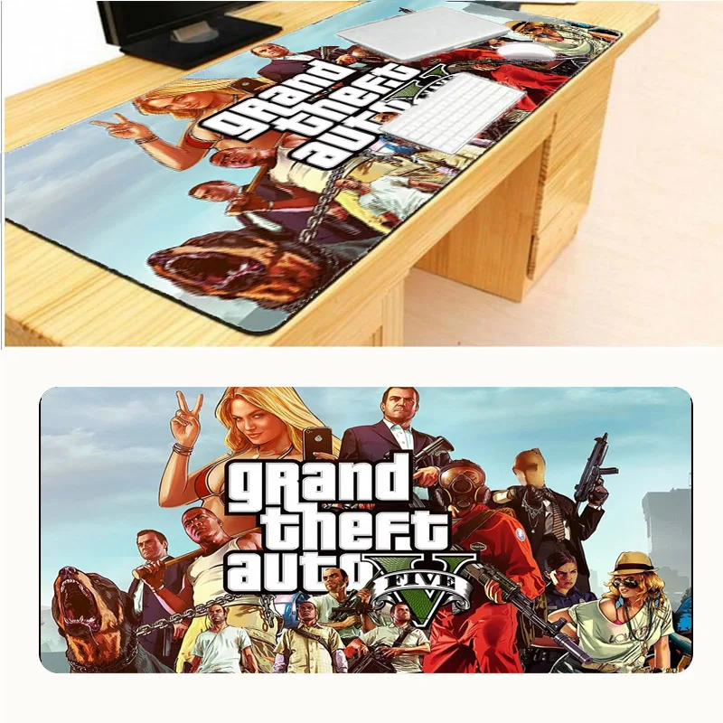 Congsipad 300x900 мм Размер V Gta Grand Theft Auto Rockstar Games компьютерный игровой коврик для мыши Gamer