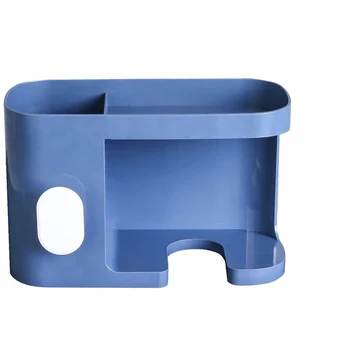 

Shelf Bathroom Wall Mount Useful Home Hair Dryer Bracket Practical Toilet Storage Rack Holder Punch-free ABS Multifunctional