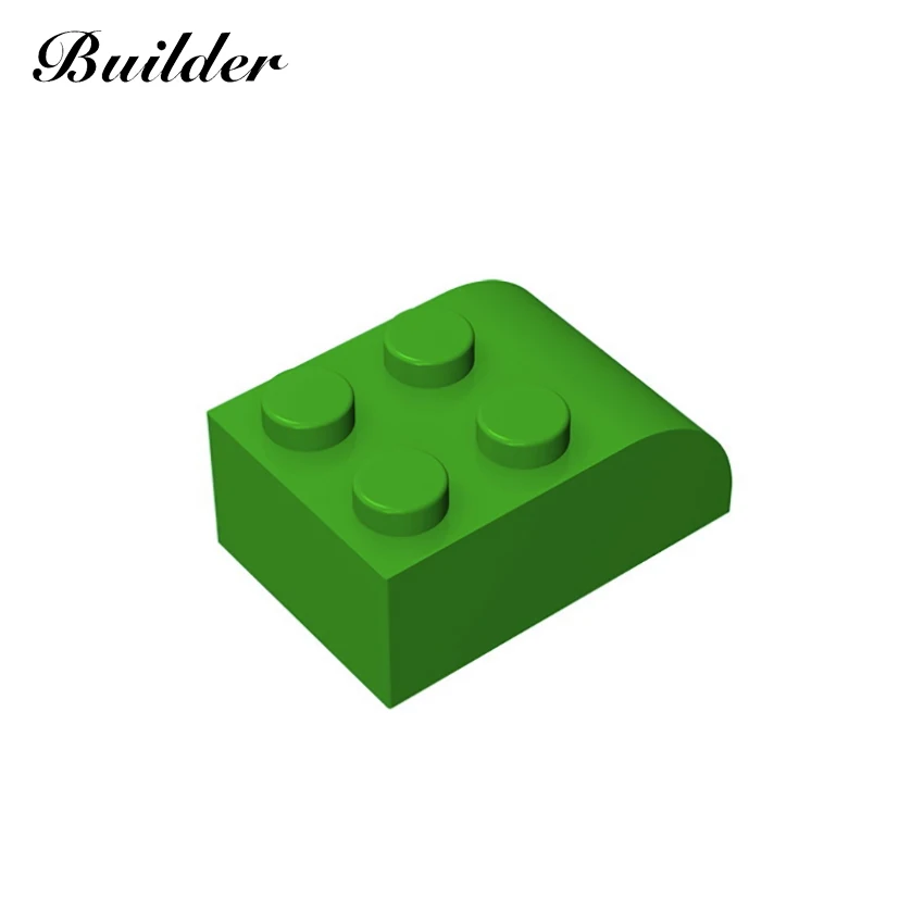 Building Blocks 6215 Brick Arch 2x3 Bending Plates DIY Parts 10PCS Compatible All Brands Particles Education Toys for Children transparent clear brick 1x1 building blocks moc parts diy toys compatible all brands 3005 toys 230pcs lot gift