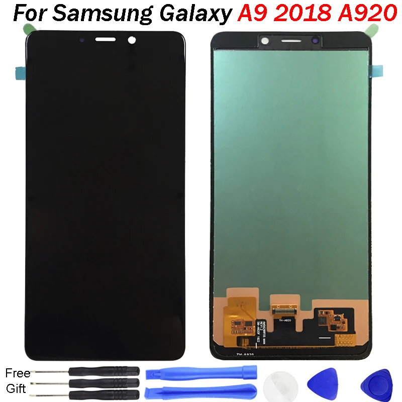 

A920 Screen For Samsung Galaxy A9 2018 Lcd Display Touch Screen Digitizer Assembly For Samsung A9 2018 A920 Replacement A920F