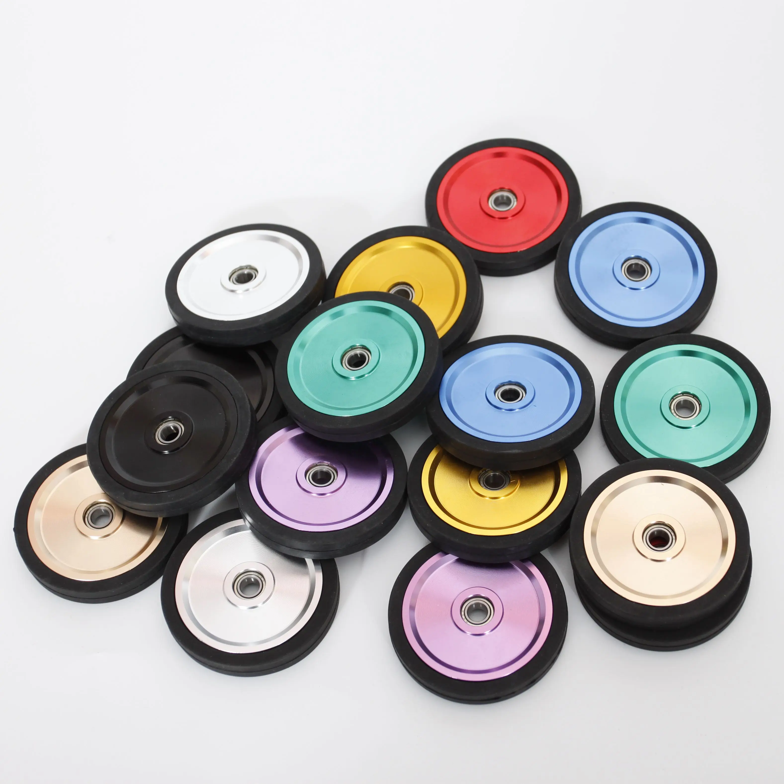 Bicycle Auxiliary Wheels Aceoffix 56mm Easy Wheel Brompton Bike Easywheel Accessories 1 pair
