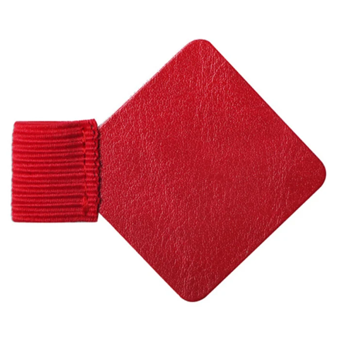Self-adhesive PU Leather Pen Clip Pencil Elastic Loop for Notebooks Journal ING-SHIPPING