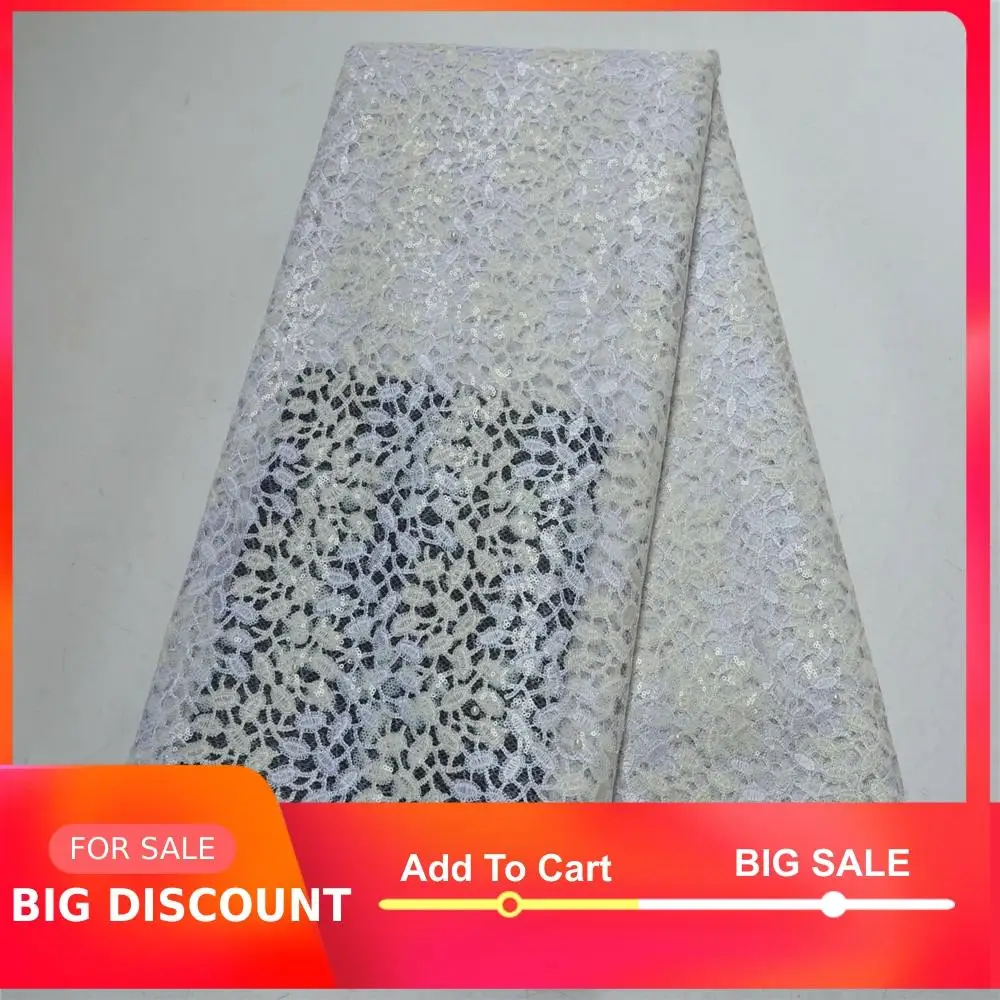 Белое Сетчатое платье из органзы с блестками и двойным дизайном в африканском