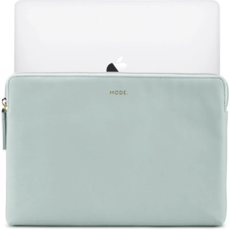 Чехол-конверт Dbramante1928 Paris для ноутбука MacBook Air 13". Материал кожа. Цвет мятный