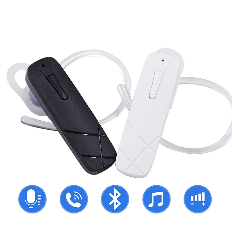 

Portable Universal Mini Bluetooth Headphone For Ios Android Phone Wireless Headset With Mic Handfree Earhook