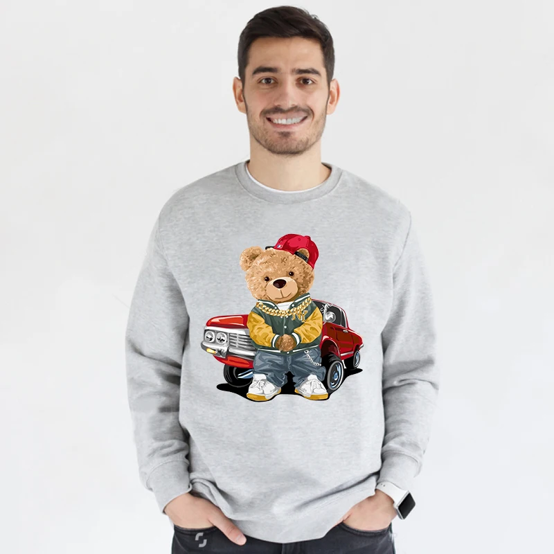 90s Ralph Lauren Polo Sport Teddy Bear Sweater