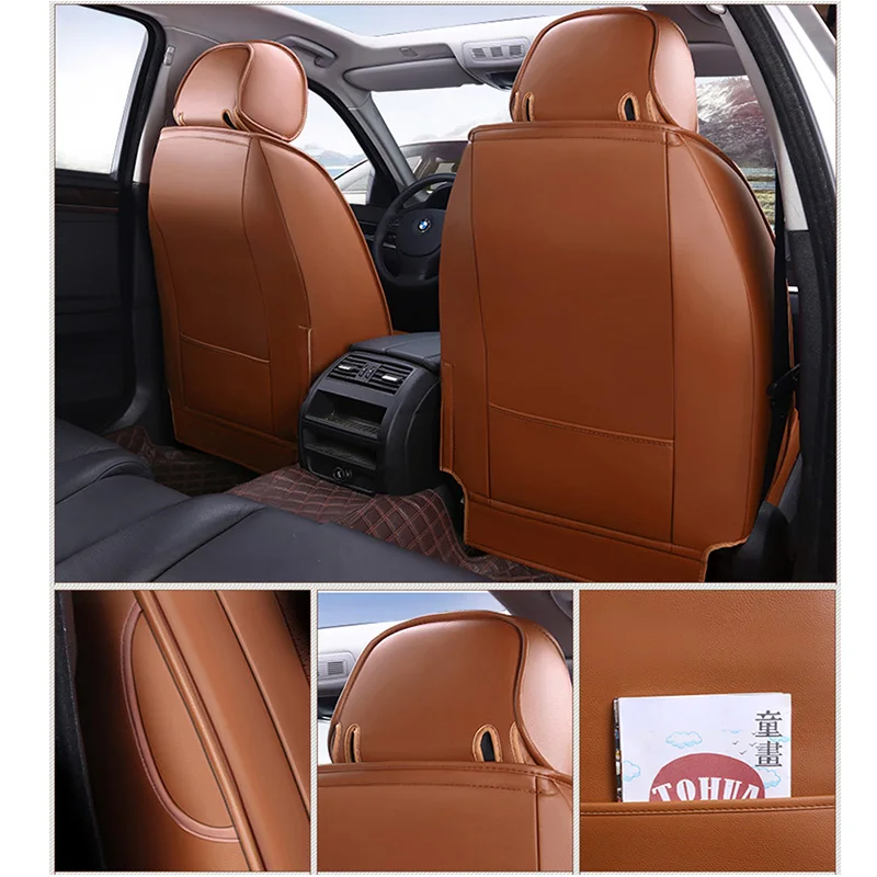 Cowhdie leather universal car seat cover for Mercedes Benz all models w212 A180 B200 c200 c300 E cl