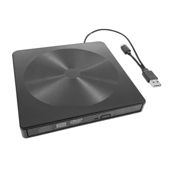 

USB 3.0 Type Optical Drive,External DVD Drive, for PC Laptop Desktop Mac Windows 7/8.1/10 Linux OS Apple