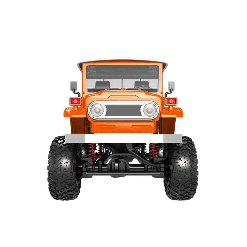MN-45 for WPL FJ45 1:12 Scale RC Car RTR Version 2.4G 4WD RC Rock Crawler RC Remote Control Truck Toys Children Gift Orange MN-45 for WPL FJ45 1:12 Scale RC Car RTR Version 2.4G 4WD RC Rock Crawler RC Remote Control Truck Toys Children Gift Orange